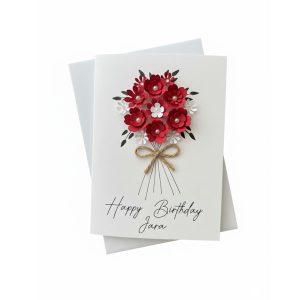 Floral Bday Card
